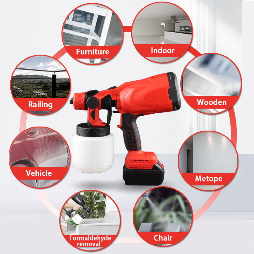Pulverizador de tinta de alta pressão automático