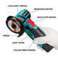 Meuleuse d'angle sans fil 12V - Double batterie + chargeur rapide