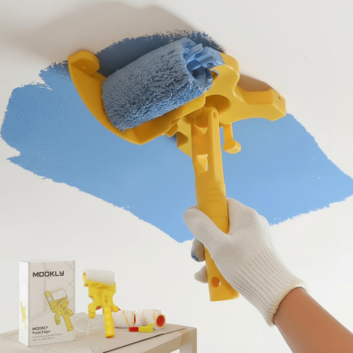 Rodillo de Pintura con Guía – Acabado Perfecto en Bordes